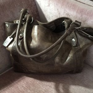 Frye Melissa Shoulder Slate Bag Like New